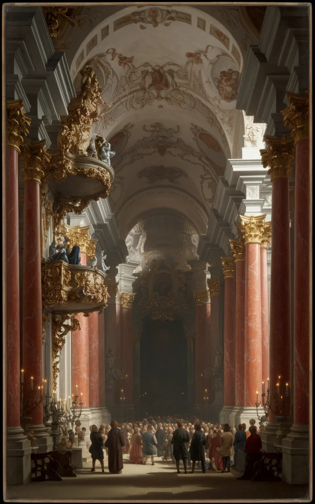 AI Baroque Church Painting: Ideogram Versions Compared - v2a - Image 3