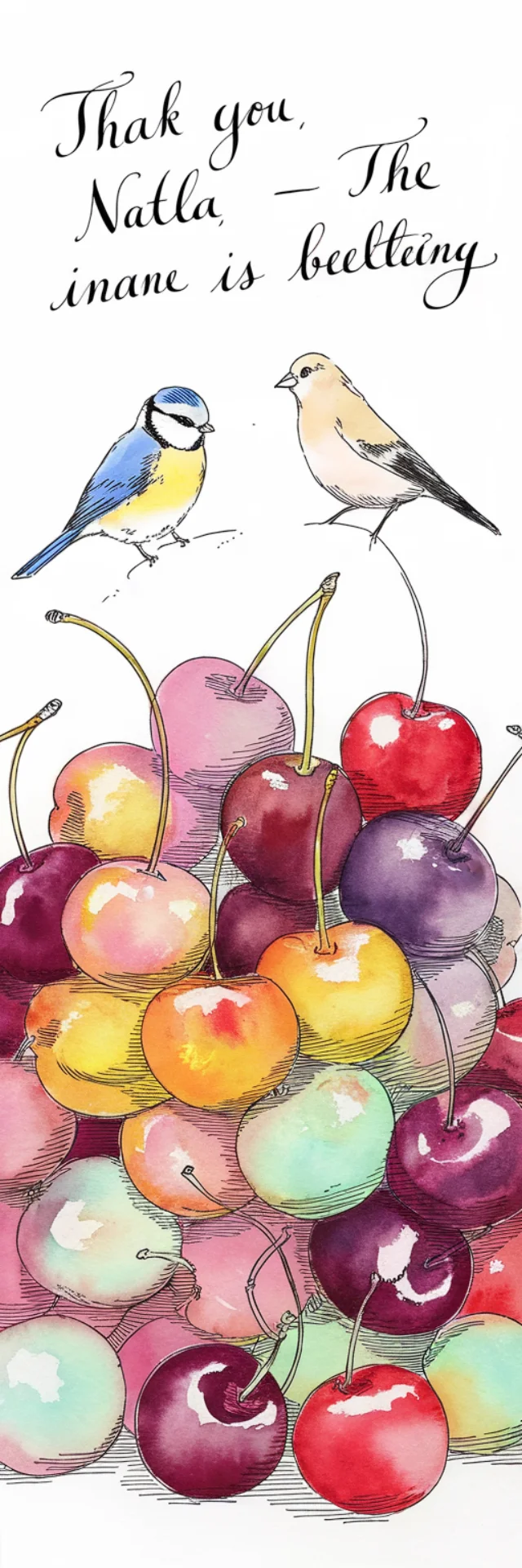 AI Watercolor Illustrations with Text: Ideogram Test - v2.0 - Image 2