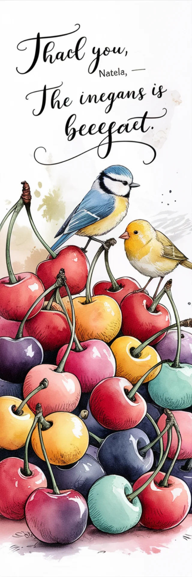 AI Watercolor Illustrations with Text: Ideogram Test - v2.0 - Image 3