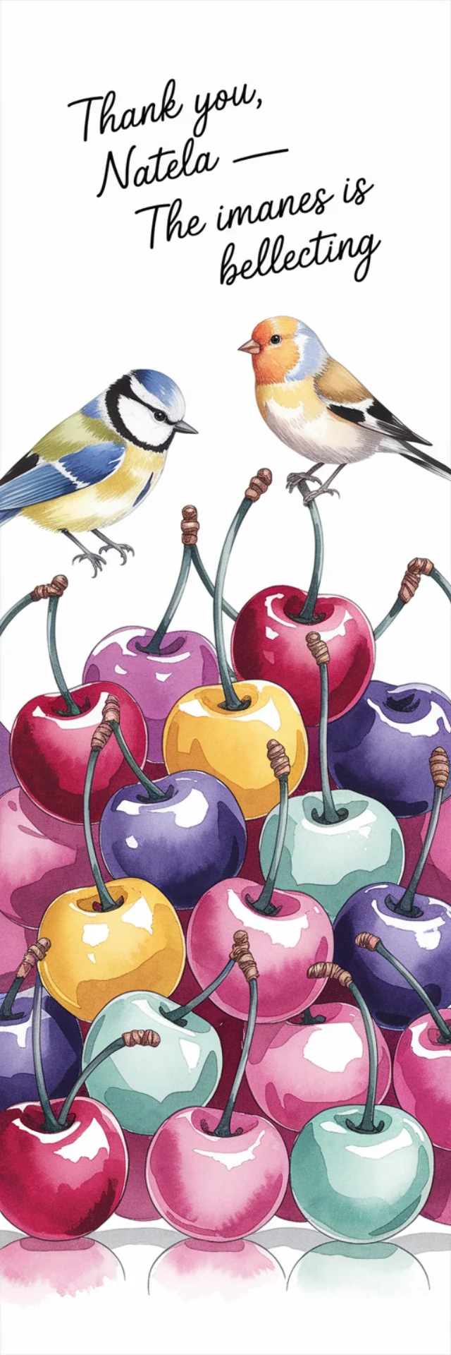 AI Watercolor Illustrations with Text: Ideogram Test - v2a - Image 2