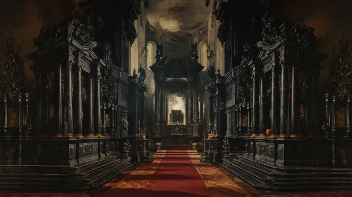 Ideogram: Rembrandt Cathedral Painting Analysis (V2a-V3) - v2.0 - Image 2