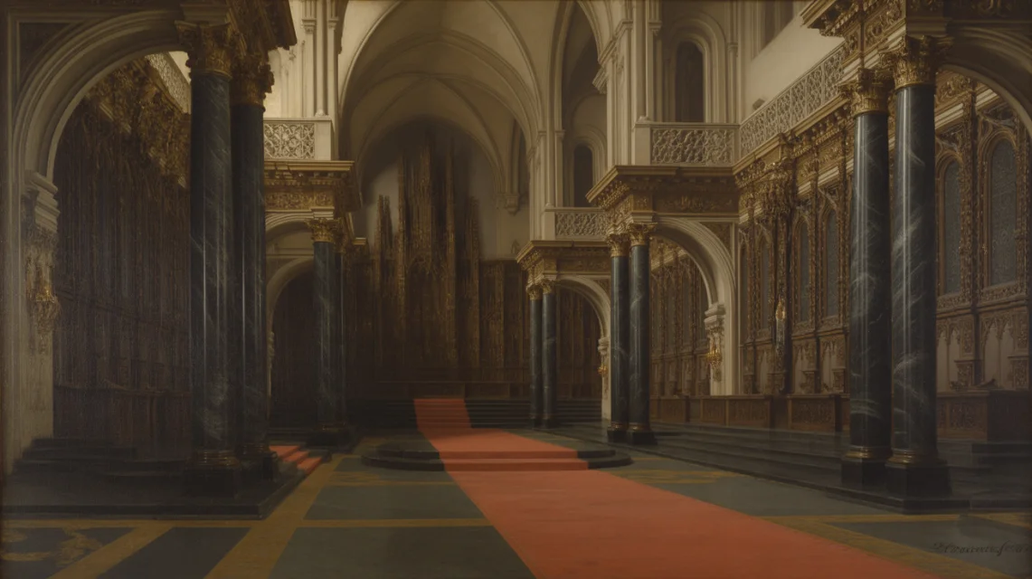 Ideogram: Rembrandt Cathedral Painting Analysis (V2a-V3) - v3.0 - Image 3