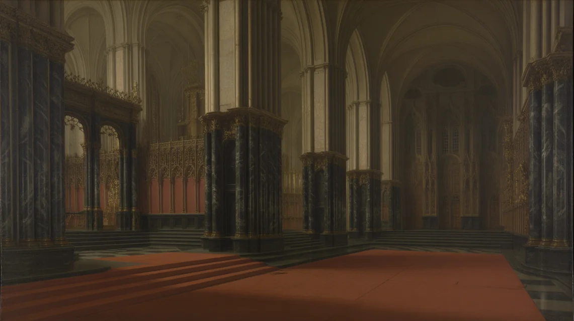 Ideogram: Rembrandt Cathedral Painting Analysis (V2a-V3) - v3.0 - Image 4
