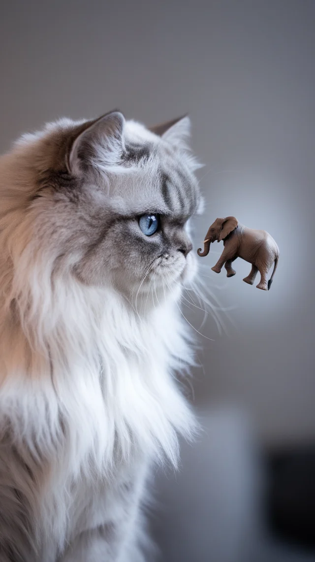 Ideogram Surreal Cat Elephant Art: Version Showdown - v2.0 - Image 4