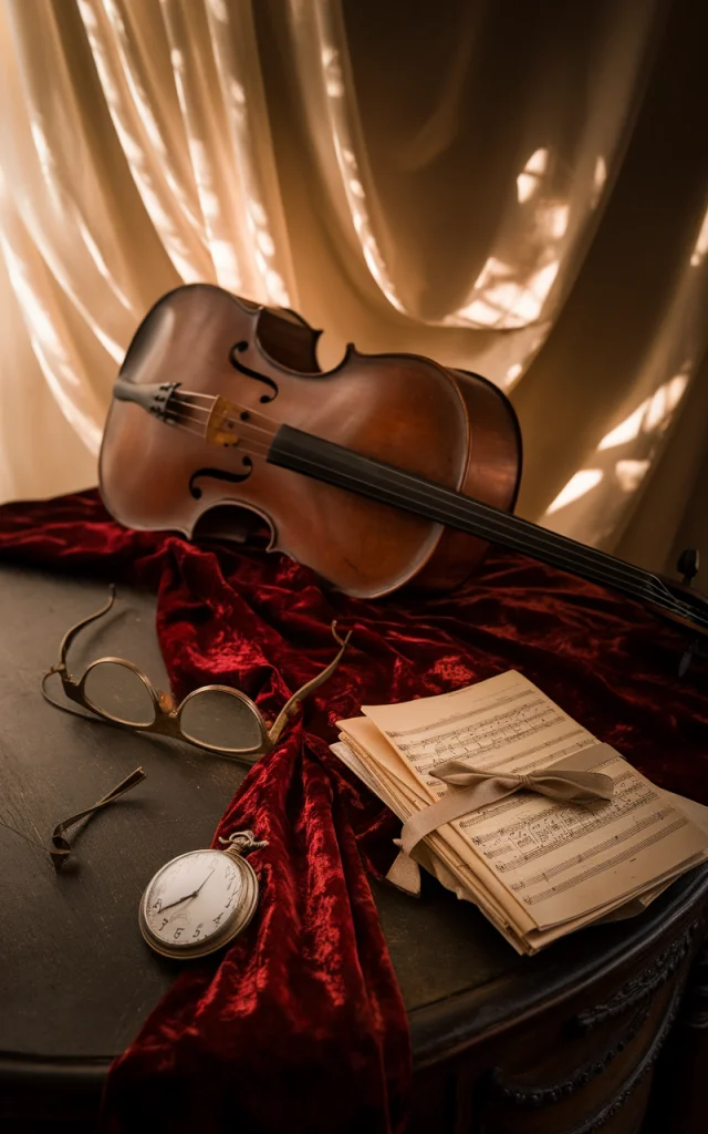 Ideogram: Photorealistic Vintage Cello Still Life Test - v2.0 - Image 4