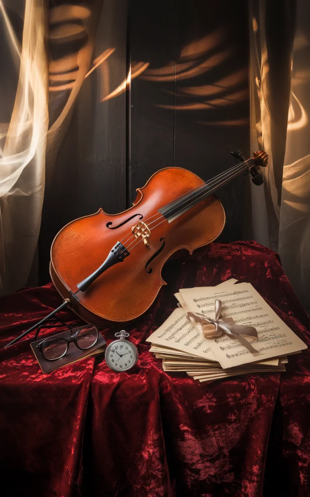 Ideogram: Photorealistic Vintage Cello Still Life Test - v2.0 - Image 2