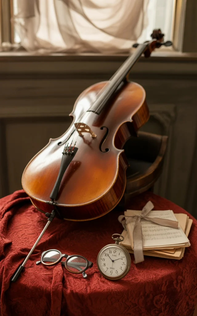 Ideogram: Photorealistic Vintage Cello Still Life Test - v3.0 - Image 3