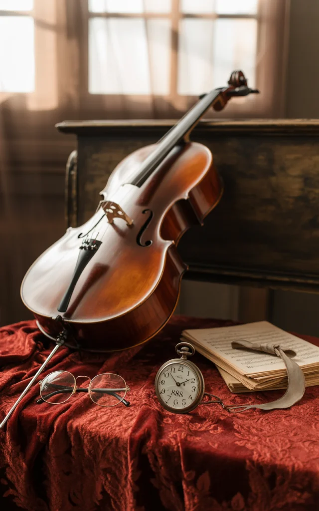 Ideogram: Photorealistic Vintage Cello Still Life Test - v3.0 - Image 4