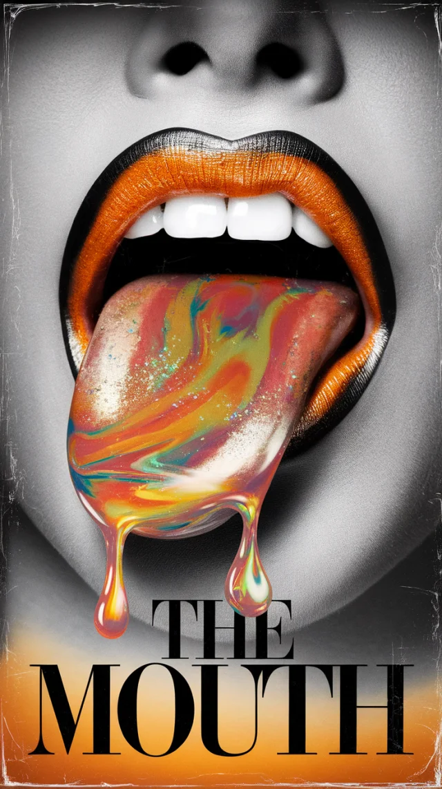 Vintage Surreal Mouth Poster: Ideogram Versions Compared - v2.0 - Image 4