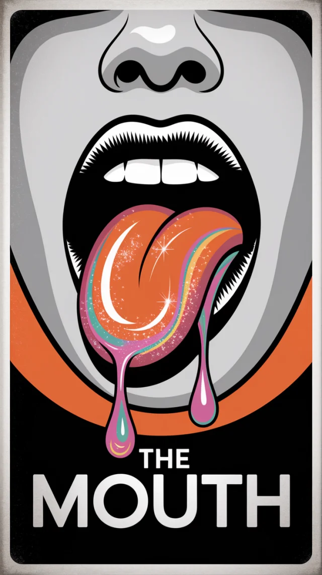 Vintage Surreal Mouth Poster: Ideogram Versions Compared - v2a - Image 3
