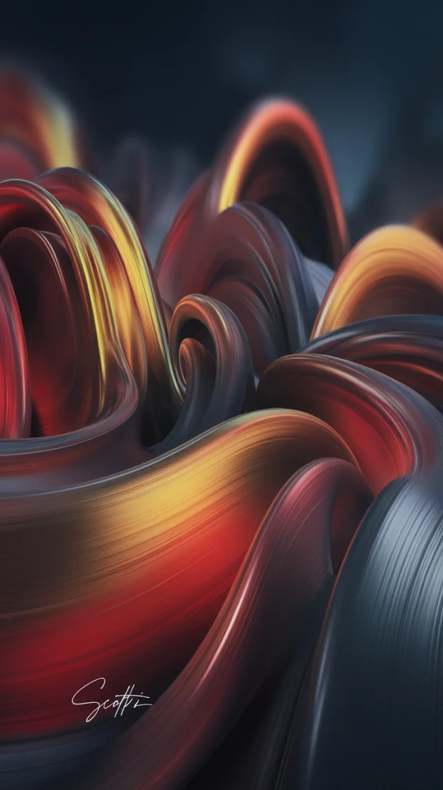 Ideogram: Vibrant Molten Metal Abstract Art Creation - v2.0 - Image 3
