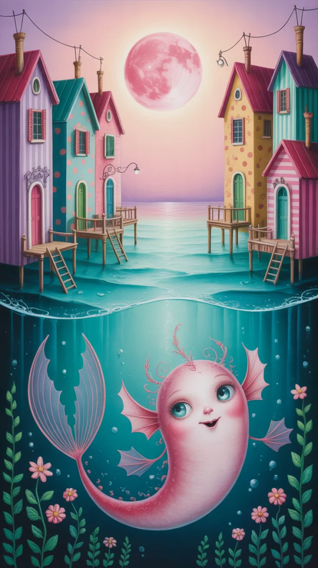 Nicoletta Ceccoli Style AI Art: Ideogram Versions Compared - v3.0 - Image 4