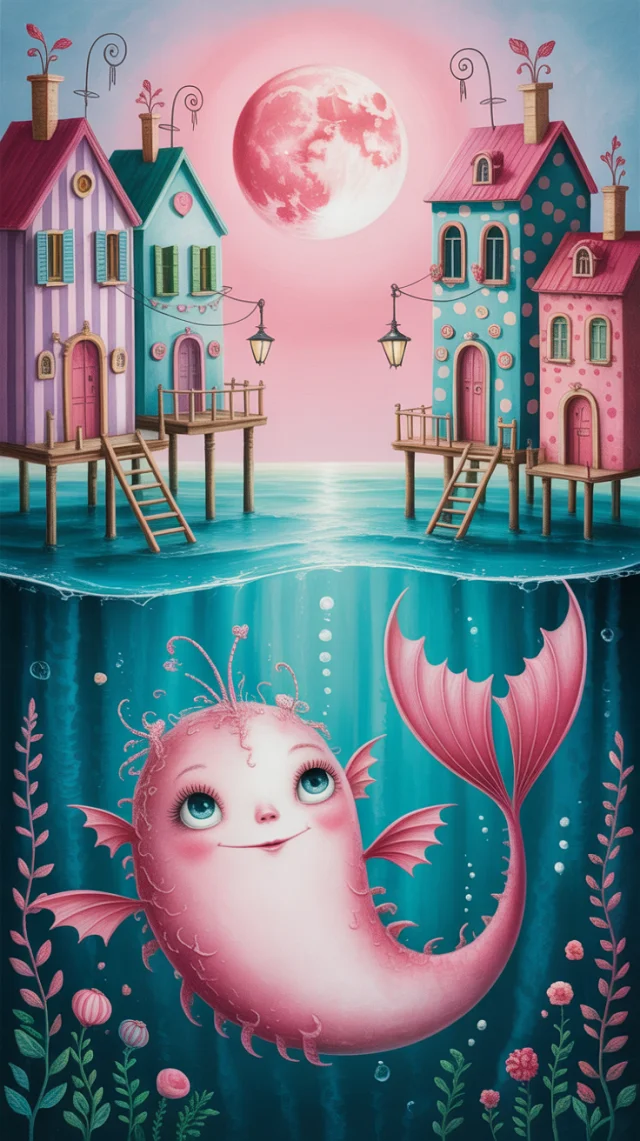 Nicoletta Ceccoli Style AI Art: Ideogram Versions Compared - v3.0 - Image 2
