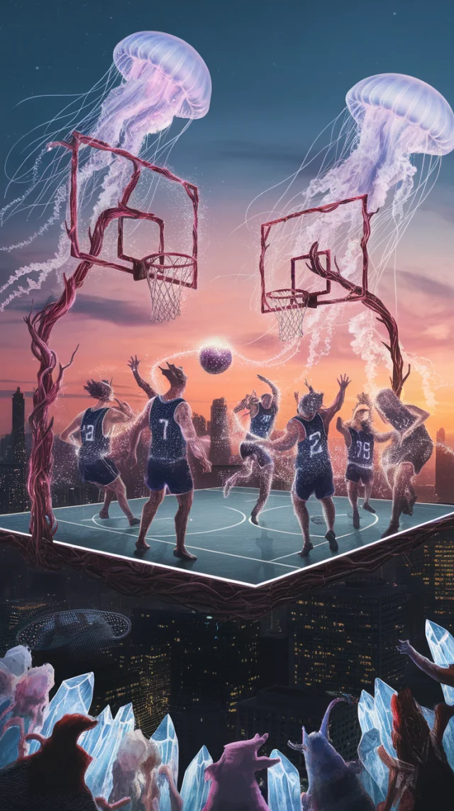 Fantasy Basketball Art: Ideogram v2a vs v2.0 vs v3.0 - v2.0 - Image 2