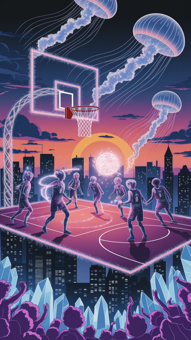 Fantasy Basketball Art: Ideogram v2a vs v2.0 vs v3.0 - v2a - Image 4