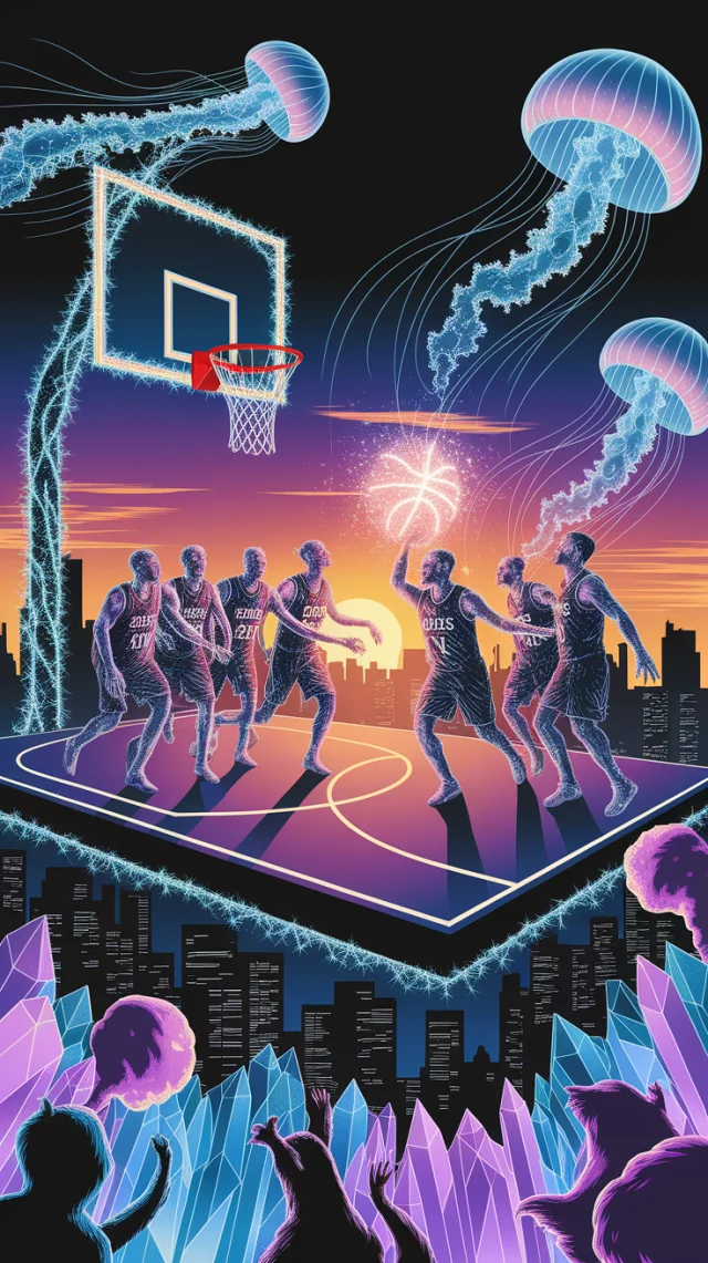 Fantasy Basketball Art: Ideogram v2a vs v2.0 vs v3.0 - v2a - Image 2