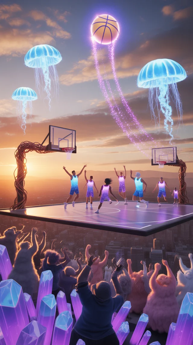 Fantasy Basketball Art: Ideogram v2a vs v2.0 vs v3.0 - v3.0 - Image 2