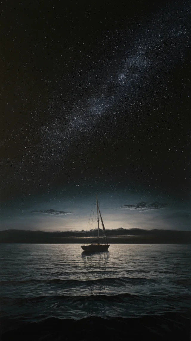 Ideogram Hyperrealistic Moody Sailboat Painting: v2a-v3 Test - v2.0 - Image 3