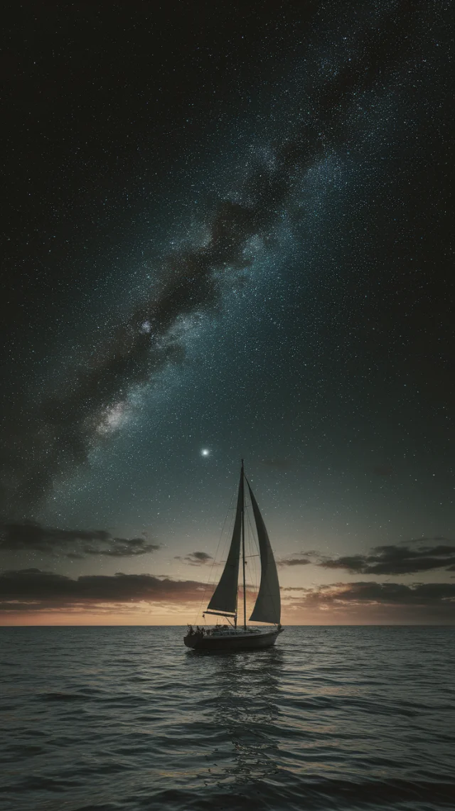 Ideogram Hyperrealistic Moody Sailboat Painting: v2a-v3 Test - v2a - Image 2