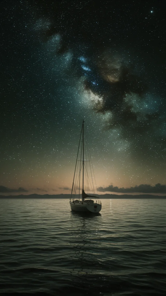 Ideogram Hyperrealistic Moody Sailboat Painting: v2a-v3 Test - v2a - Image 3