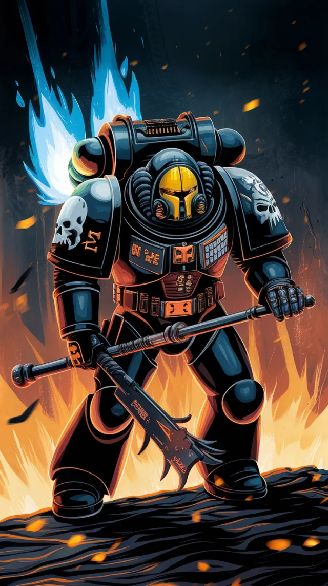 Space Marine AI Art: Ideogram v2a, v2, v3 Compared - v2.0 - Image 3