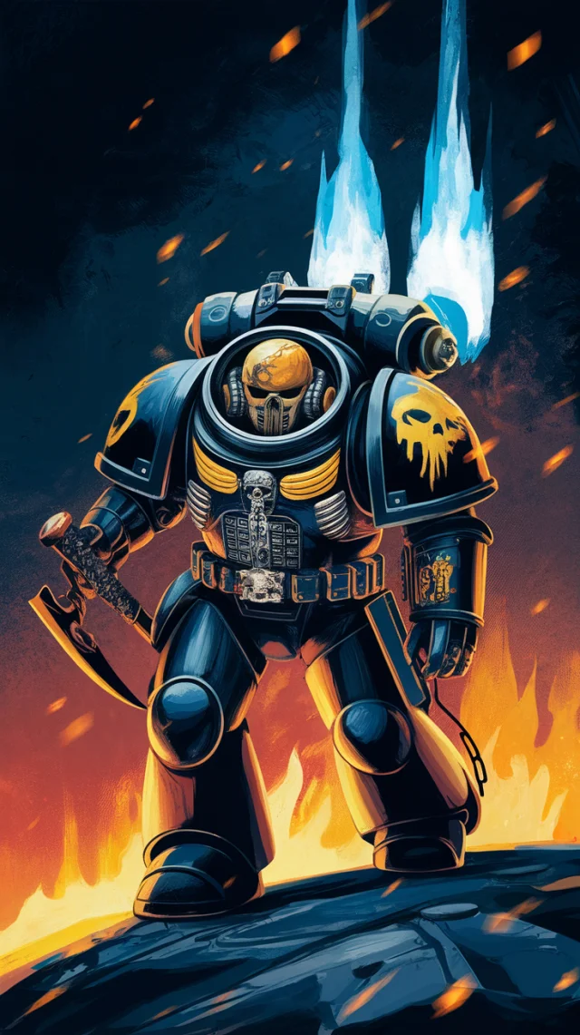 Space Marine AI Art: Ideogram v2a, v2, v3 Compared - v2.0 - Image 4
