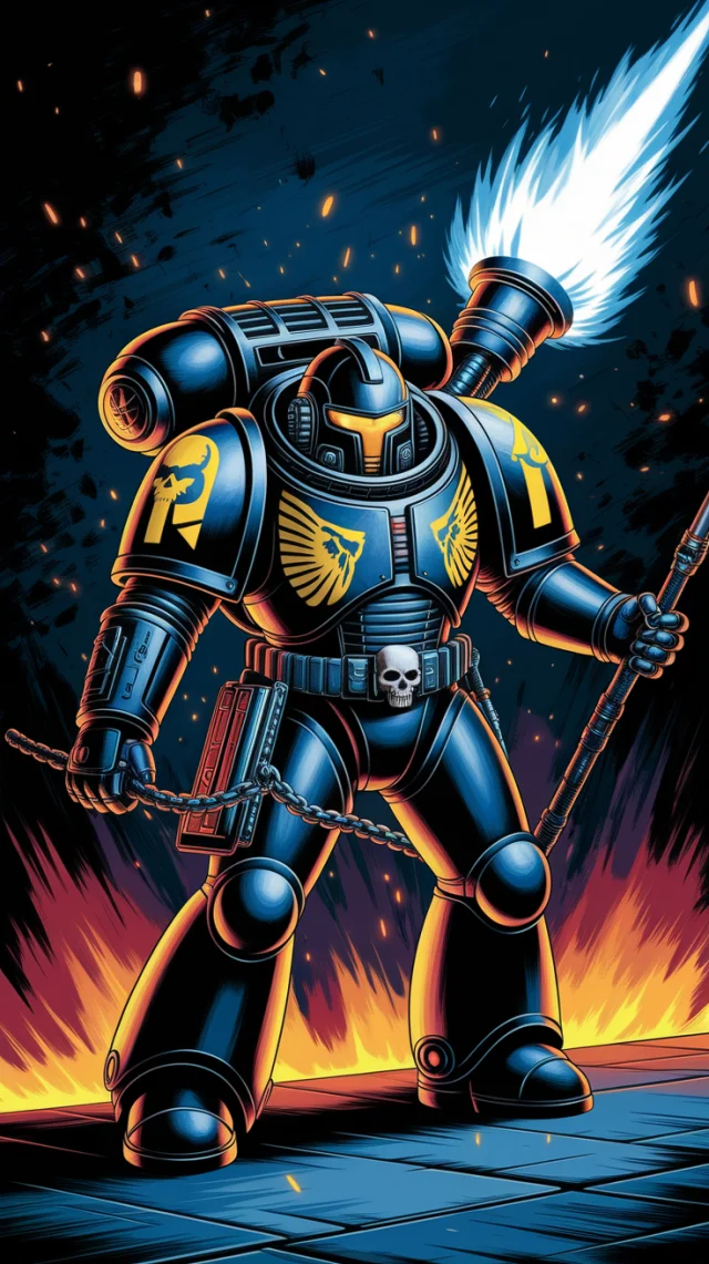 Space Marine AI Art: Ideogram v2a, v2, v3 Compared - v2a - Image 3