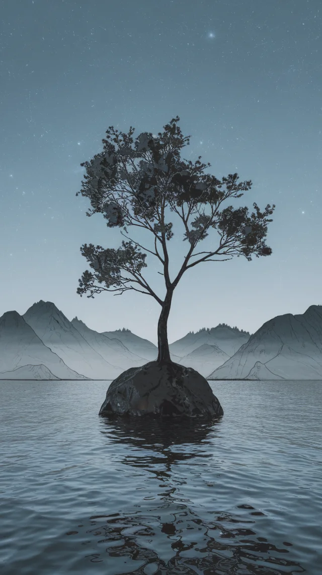 Creating Minimalist Alcohol Ink Tree Art with Ideogram - v2.0 - Image 4