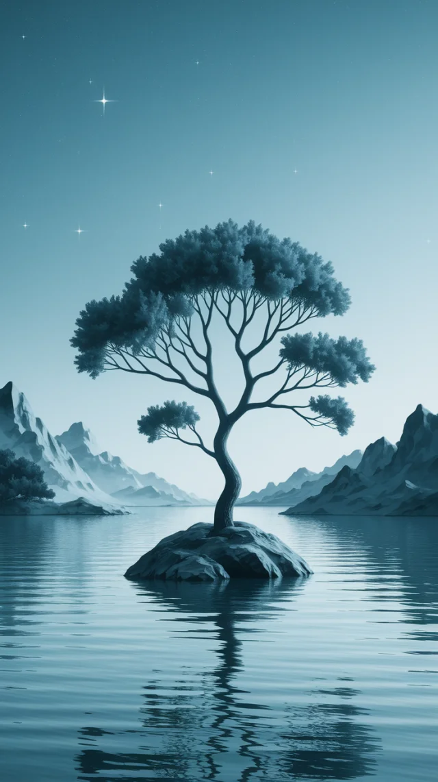 Creating Minimalist Alcohol Ink Tree Art with Ideogram - v2a - Image 4