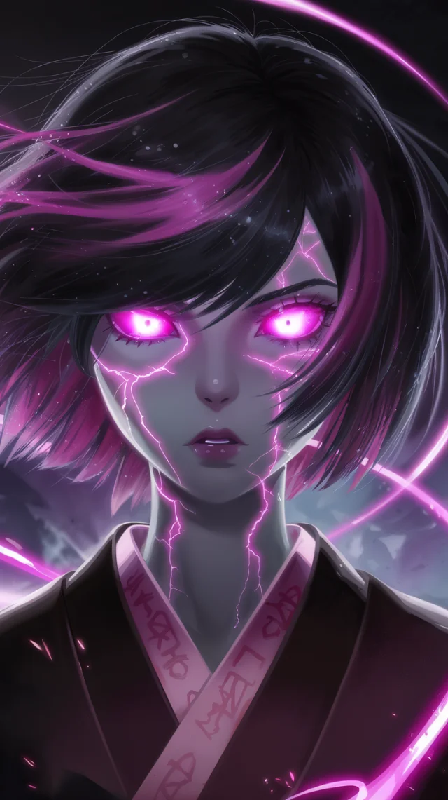 Ideogram Cyber-Magic Anime Art: Version Comparison - v2.0 - Image 3