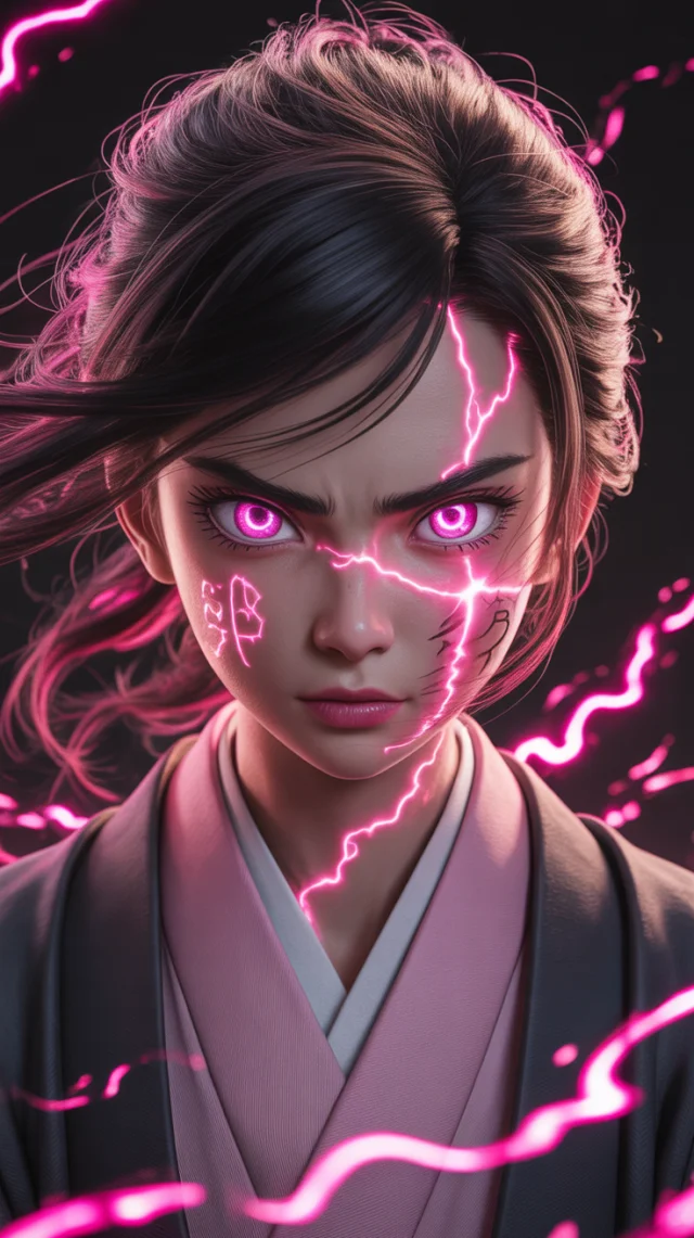 Ideogram Cyber-Magic Anime Art: Version Comparison - v3.0 - Image 2