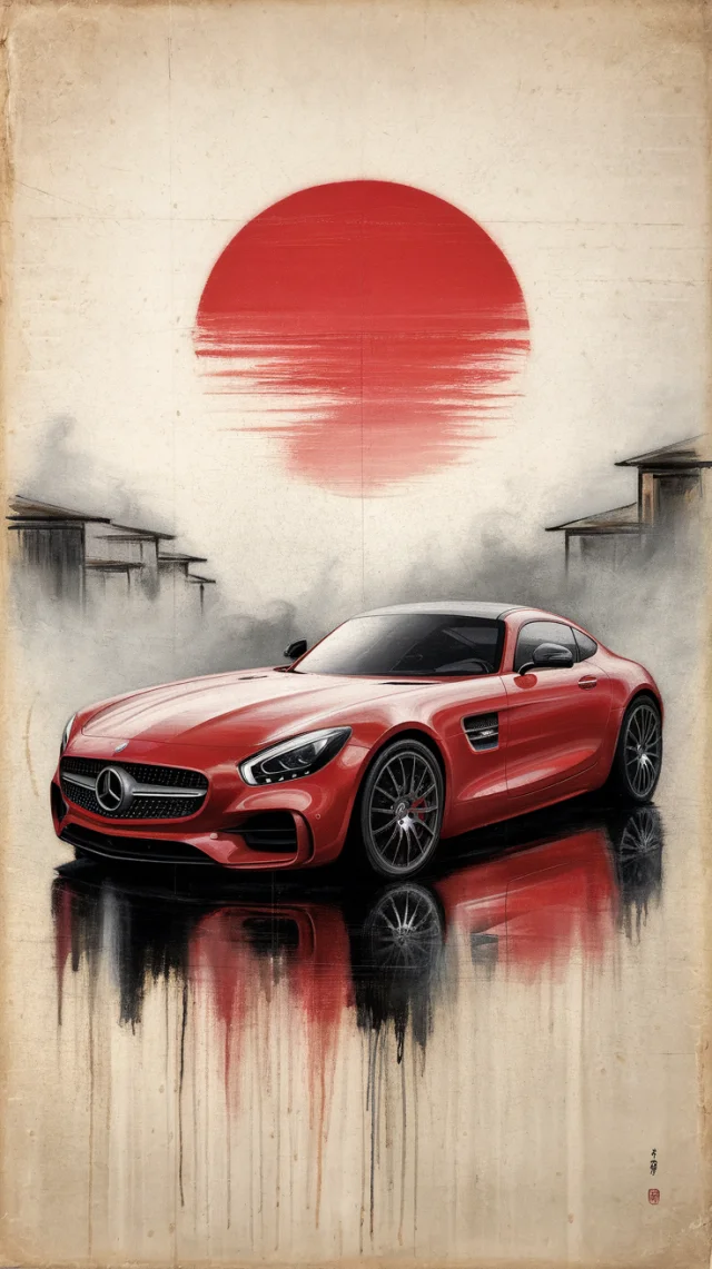 Ideogram: Japanese Style Car Artwork AI Compared - v2.0 - Image 3