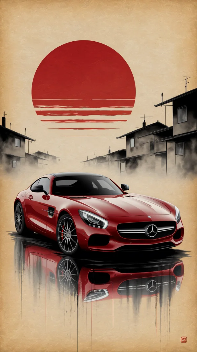 Ideogram: Japanese Style Car Artwork AI Compared - v2a - Image 4