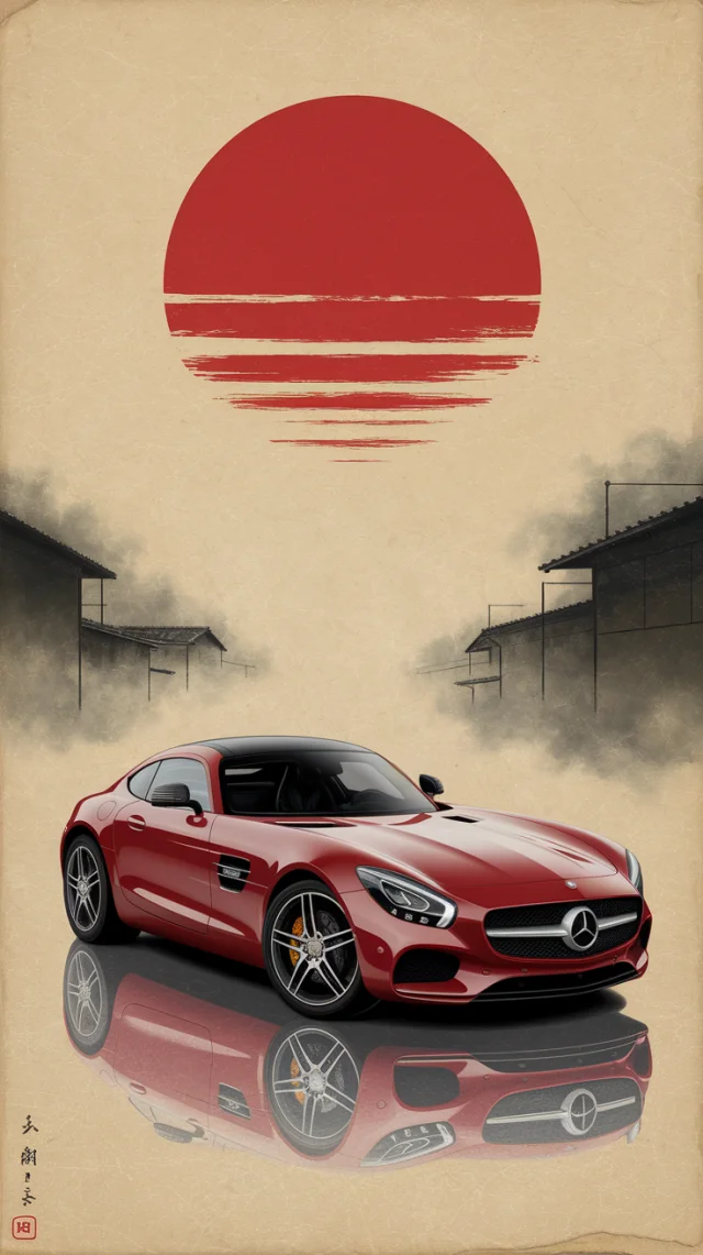 Ideogram: Japanese Style Car Artwork AI Compared - v2a - Image 2