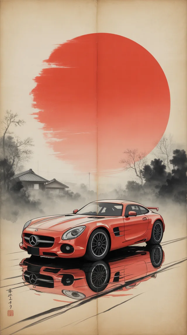 Ideogram: Japanese Style Car Artwork AI Compared - v3.0 - Image 4