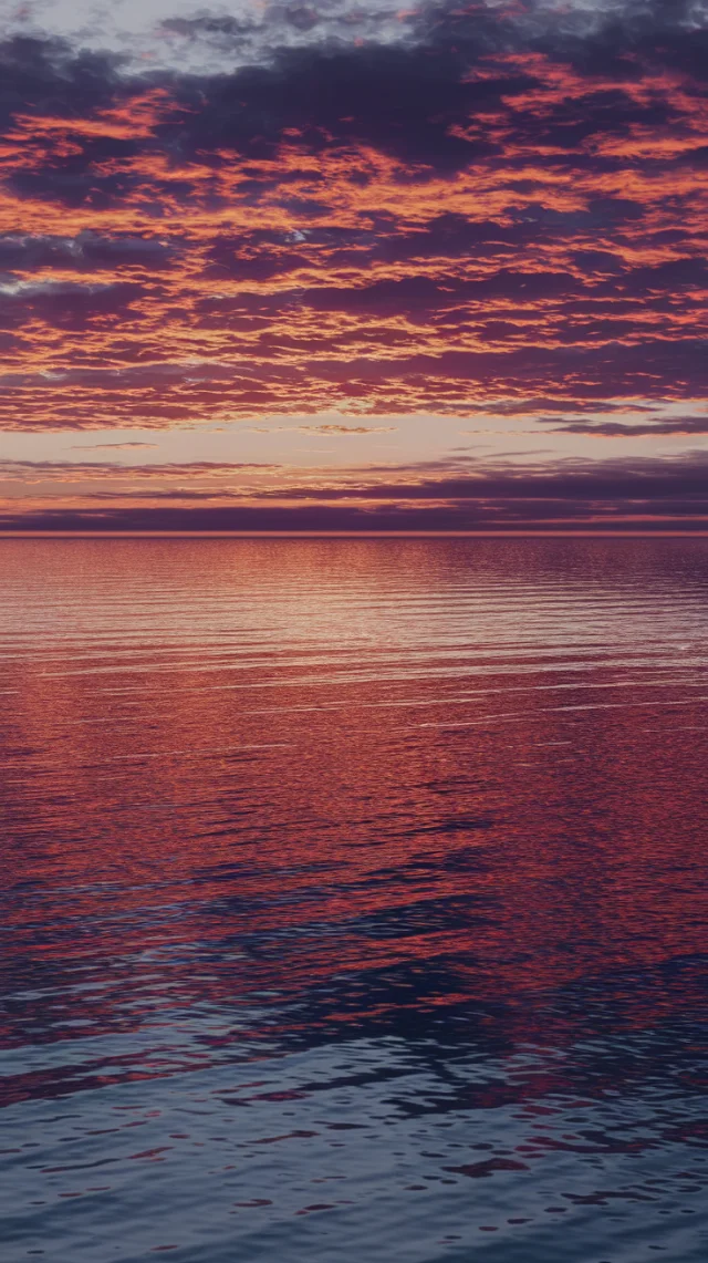AI Sunset Sea: Realistic Watercolor Ideogram Test - v2a - Image 3