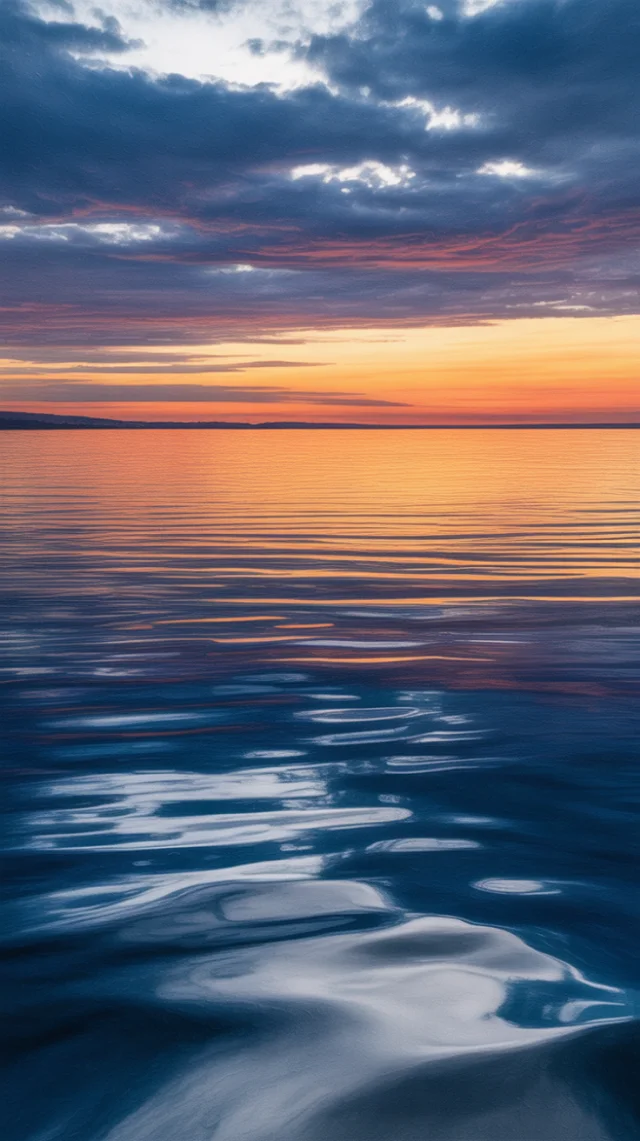 AI Sunset Sea: Realistic Watercolor Ideogram Test - v3.0 - Image 1