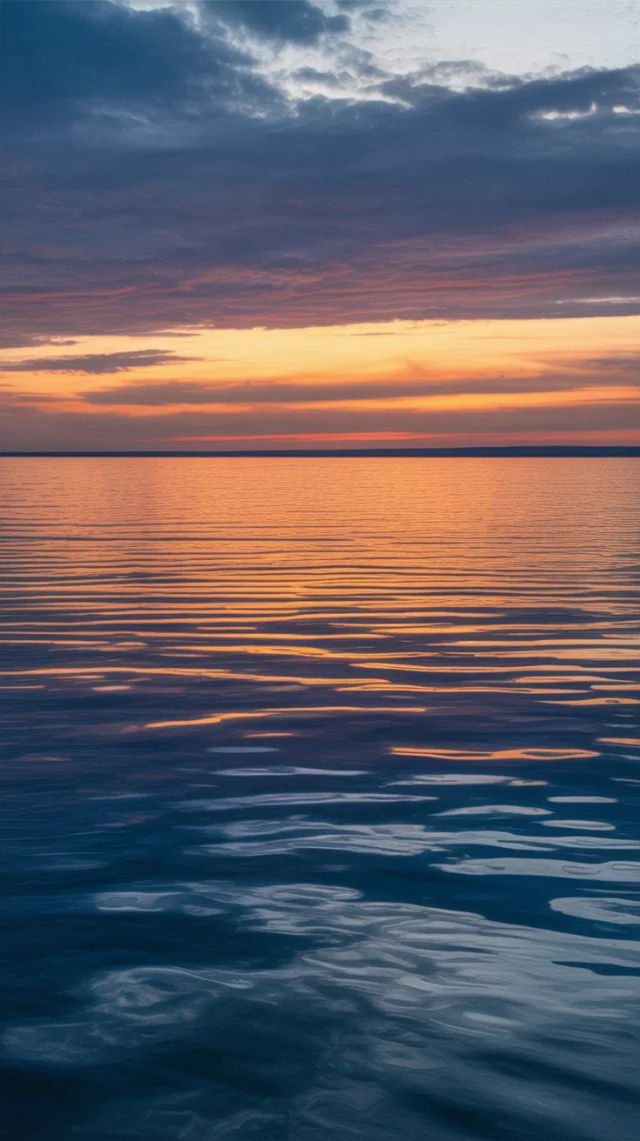 AI Sunset Sea: Realistic Watercolor Ideogram Test - v3.0 - Image 4