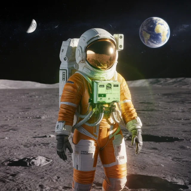 Ideogram Solar Punk Astronaut Realism: v2a vs v2.0 vs v3.0 - v2.0 - Image 2