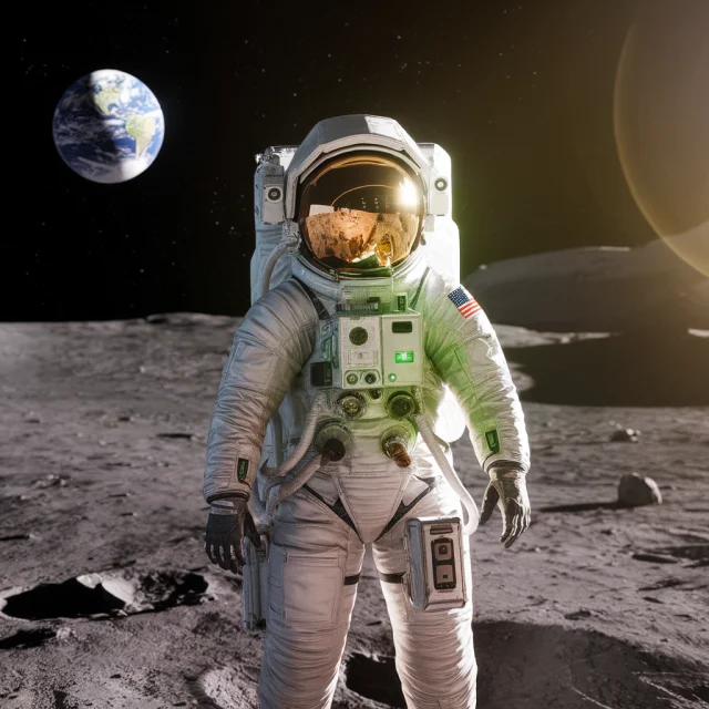 Ideogram Solar Punk Astronaut Realism: v2a vs v2.0 vs v3.0 - v2.0 - Image 1