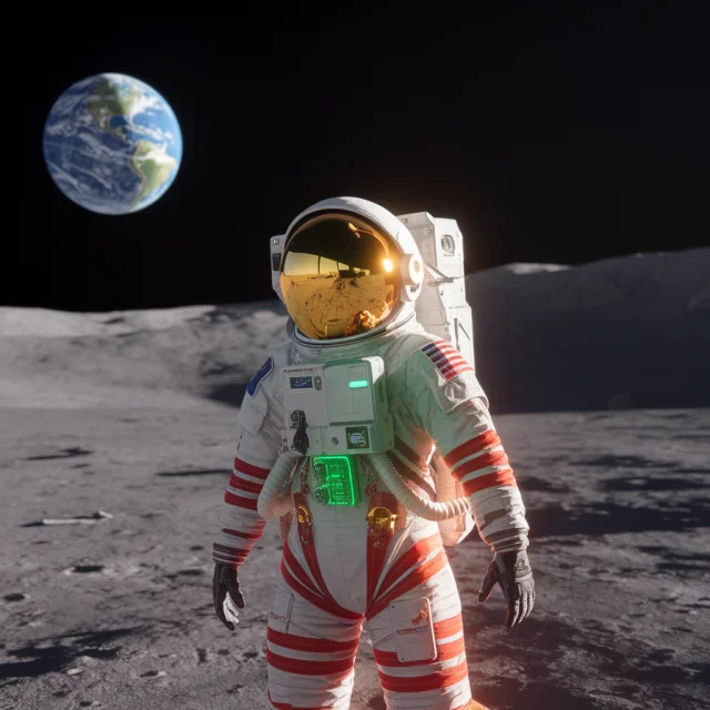 Ideogram Solar Punk Astronaut Realism: v2a vs v2.0 vs v3.0 - v2.0 - Image 3
