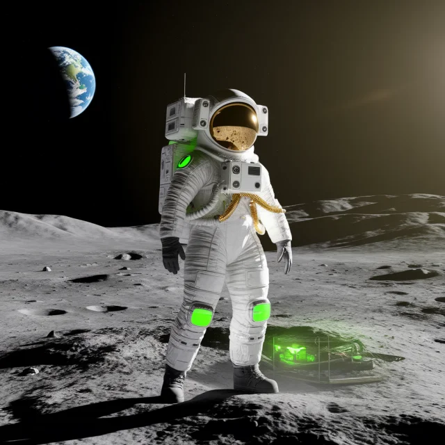 Ideogram Solar Punk Astronaut Realism: v2a vs v2.0 vs v3.0 - v2a - Image 1