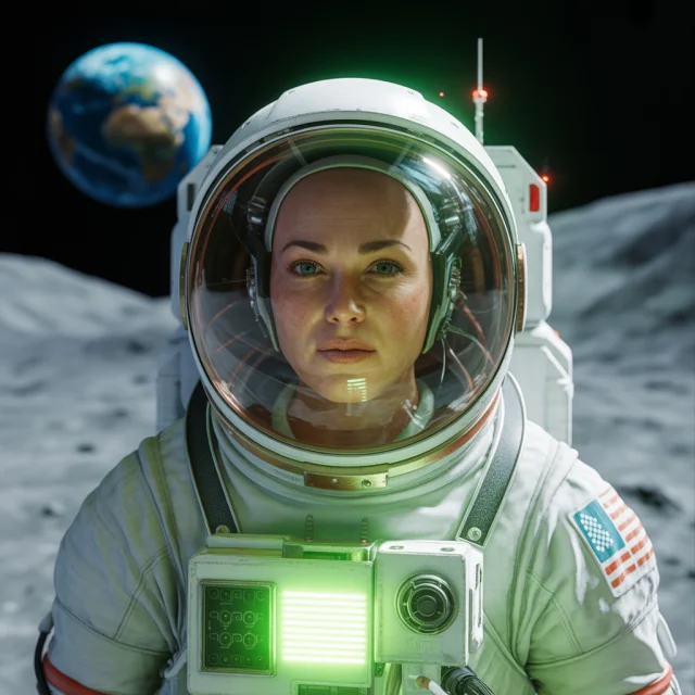Ideogram Solar Punk Astronaut Realism: v2a vs v2.0 vs v3.0 - v3.0 - Image 2
