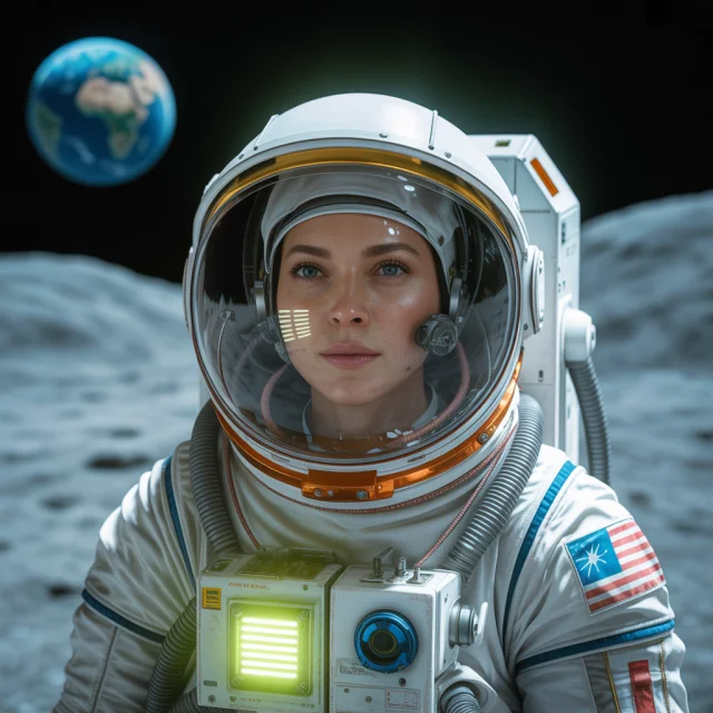 Ideogram Solar Punk Astronaut Realism: v2a vs v2.0 vs v3.0 - v3.0 - Image 1