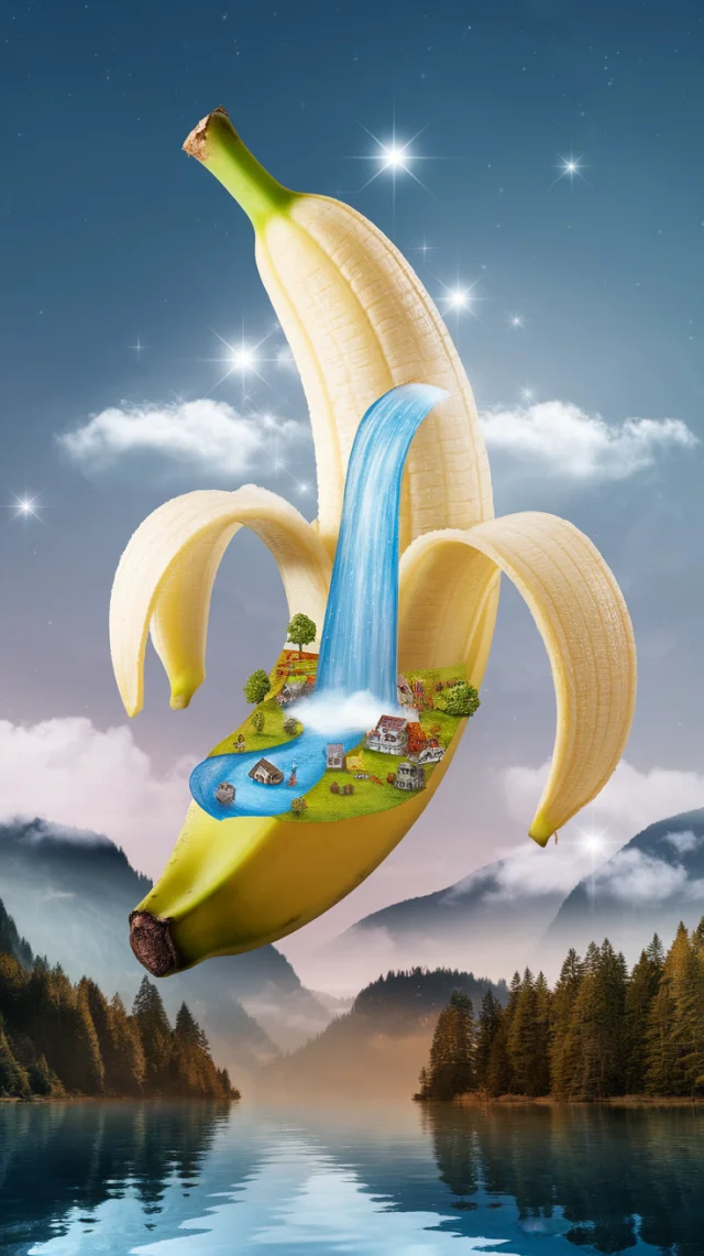 Ideogram: Creating Surreal Banana Mini Village Art - v2.0 - Image 2