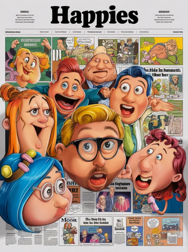 3D Comic Newspaper AI: Ideogram v2a, v2.0, v3.0 Test - v2.0 - Image 3