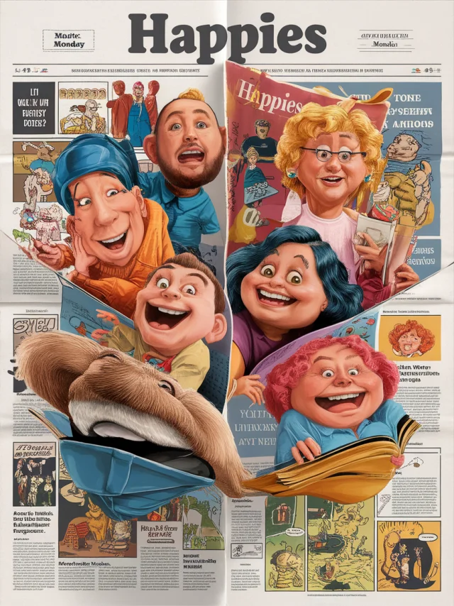 3D Comic Newspaper AI: Ideogram v2a, v2.0, v3.0 Test - v2.0 - Image 4