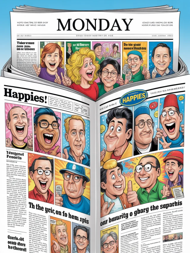 3D Comic Newspaper AI: Ideogram v2a, v2.0, v3.0 Test - v3.0 - Image 3