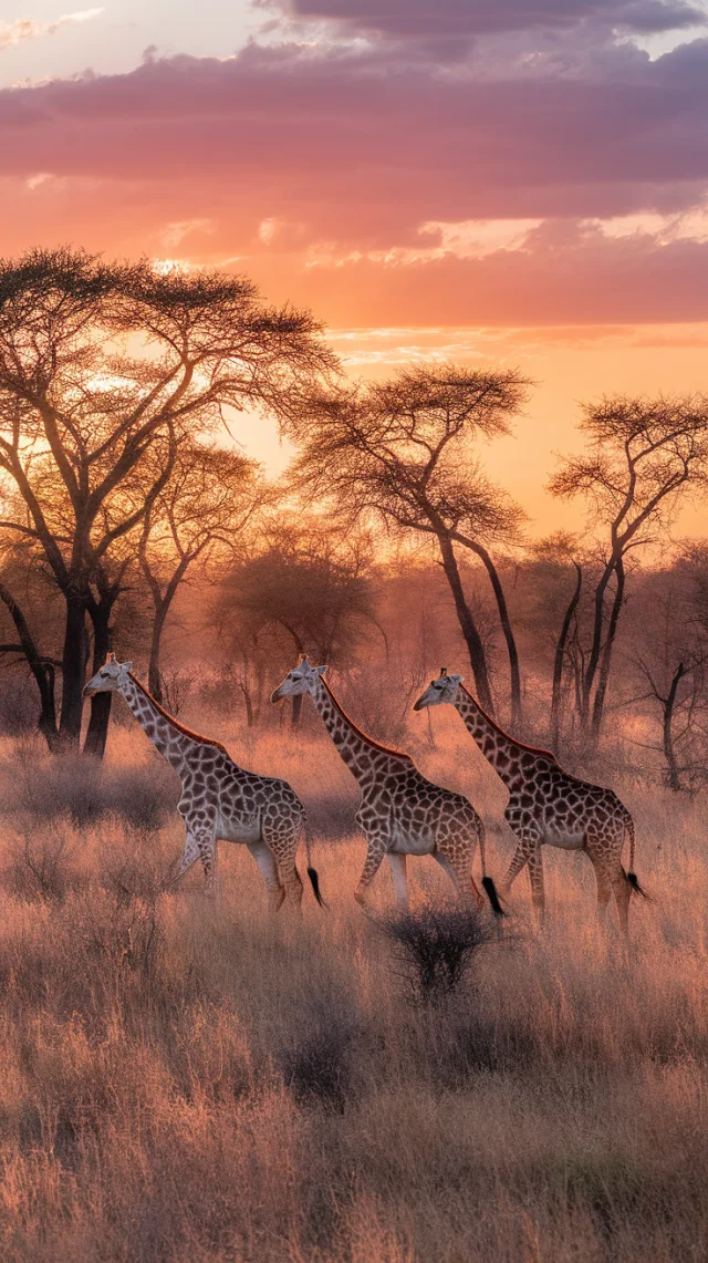 Madikwe Giraffe Sunset: Ideogram Photo Comparison - v2.0 - Image 4