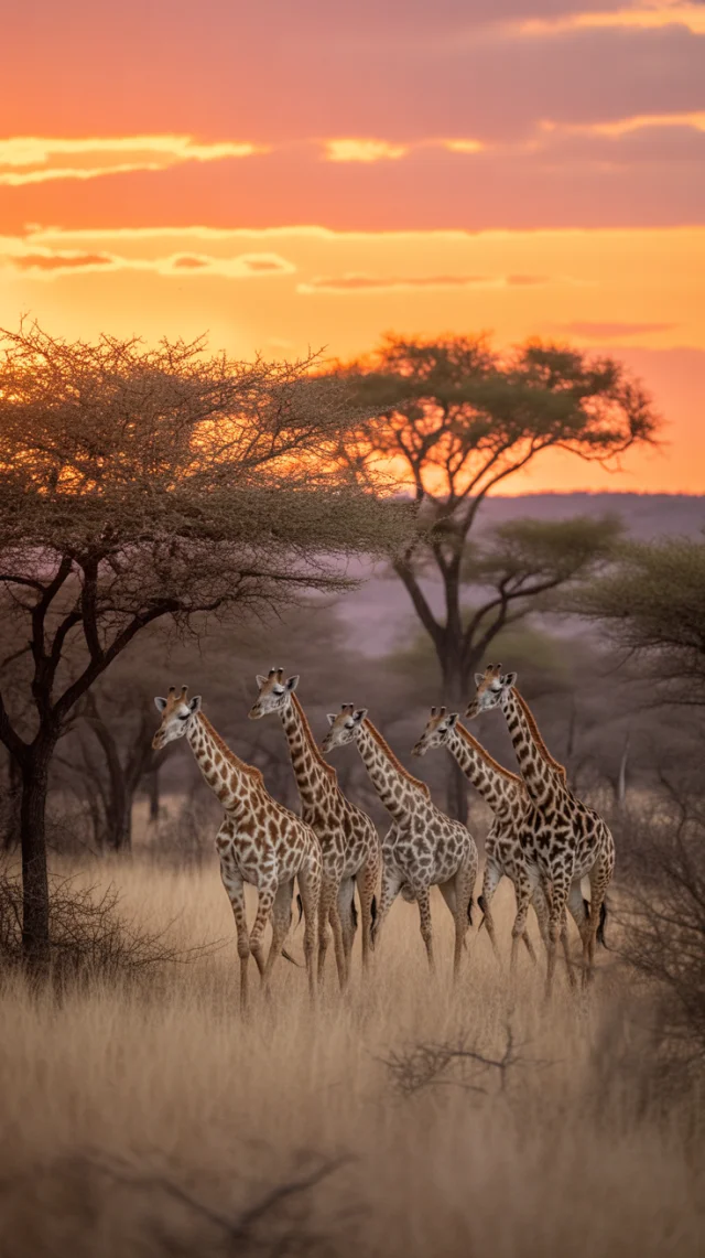 Madikwe Giraffe Sunset: Ideogram Photo Comparison - v3.0 - Image 2